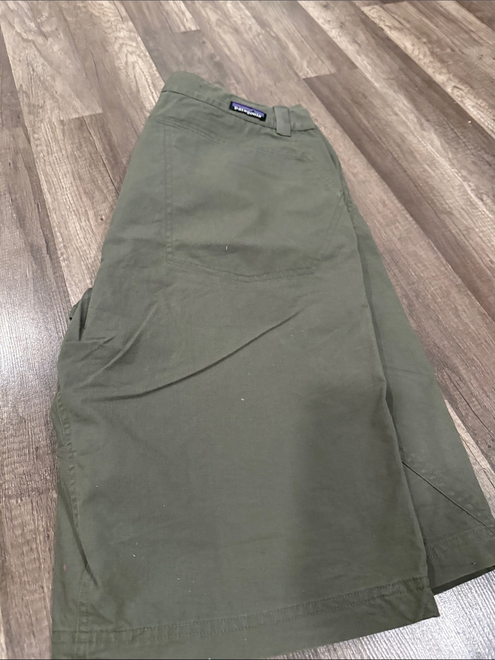 Patagonia Olive Midi Skirt